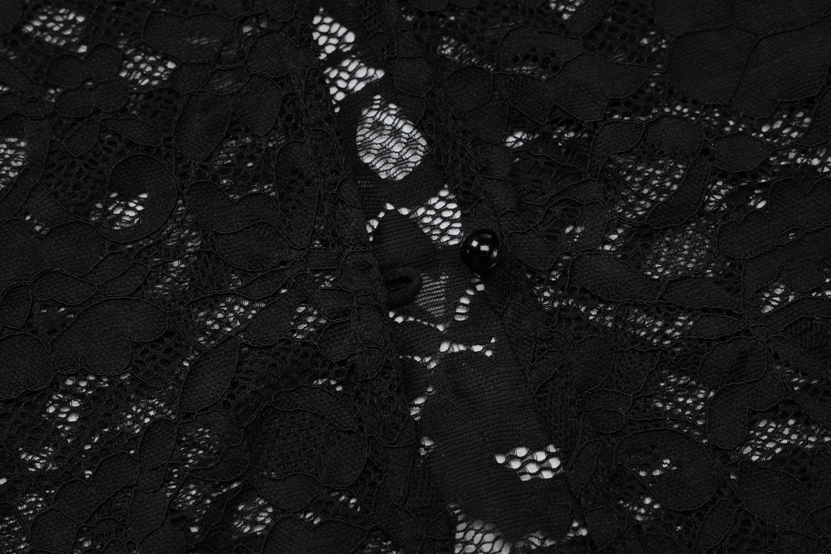 Women Clothing Spring Summer Sexy Lace Cardigan Lightweight Long Sleeved Top