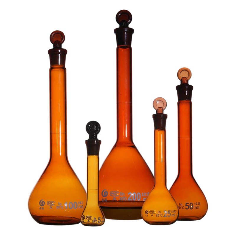 Высококачественная объемная бутылка RUNGU Белая объемная бутылка Класс А стеклянная бутылка с объемом прозрачная бесцветная количественная бутылка встряхивающая бутылка коричневого пластика