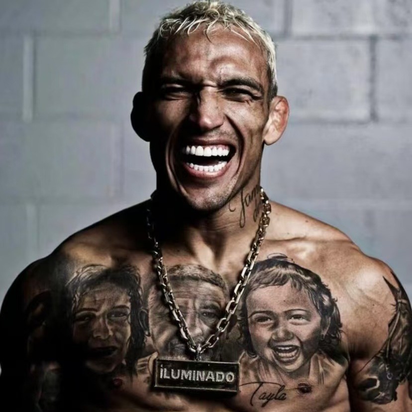 Ufc Lightweight Oliveira Brazilian Jiu-Jitsu Master Mma Mixed Martial Arts Star Acrylic Ornaments Decoration