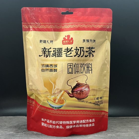 Xinjiang Shengyuan old Xinjiang milk tea independent small bags original salty 400 g/bag 16 small bags instant milk tea wholesale
