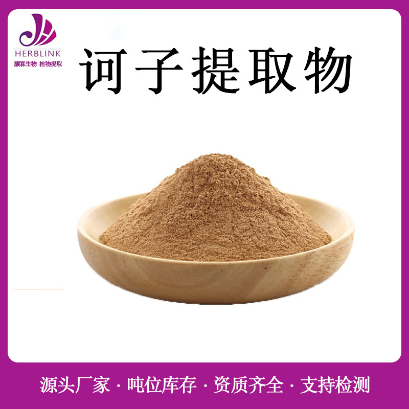 诃子提取物10:1 规格齐全 水溶诃子粉 诃子肉粉 诃子提取粉 包邮