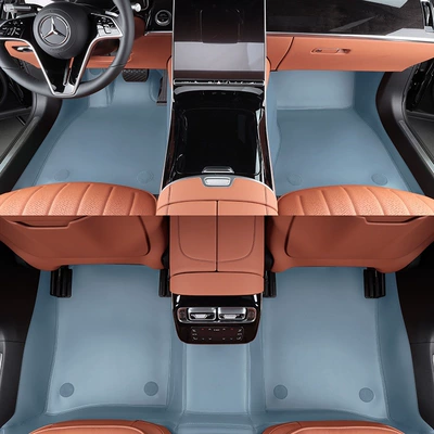 Modelə uyğun ayaqaltı, Mercedes-Benz Amg Maybach Nappa - sky-blue