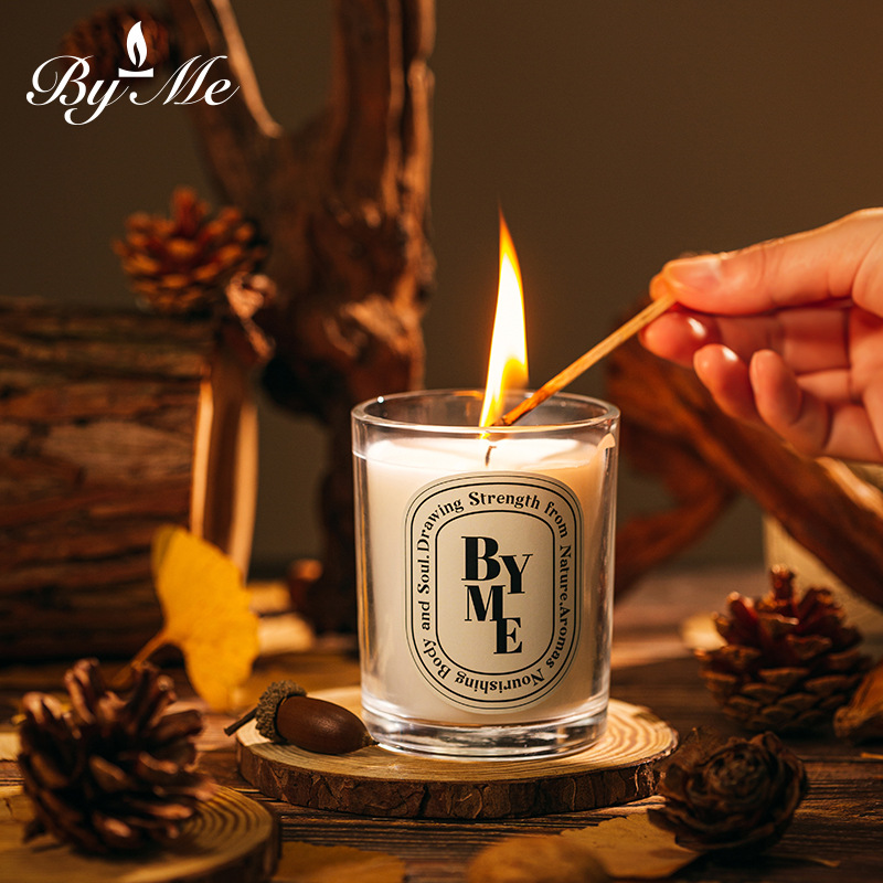 Byme cera de soja aromaterapia vela gran capacidad planta aceite esencial aromaterapia decoración interior avanzada mano traje regalo