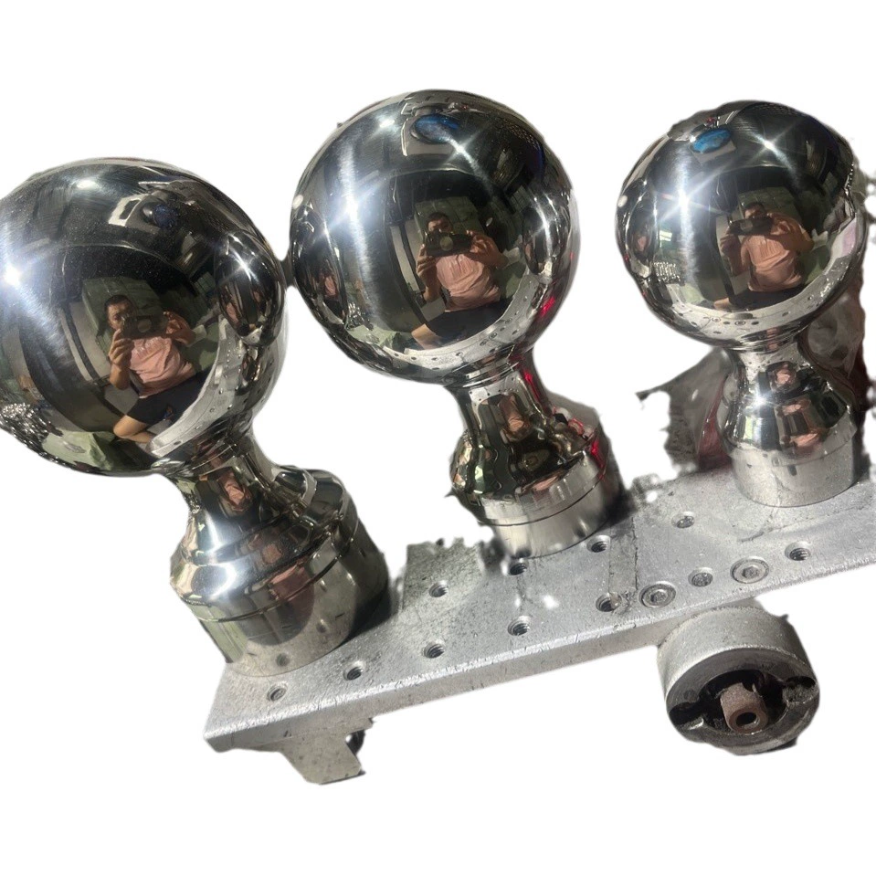 304 201 имитация литого шара из нержавеющей стали, экспортный держатель шара, перила для лестницы, декоративный соединенный шар, прямой стальной штекер