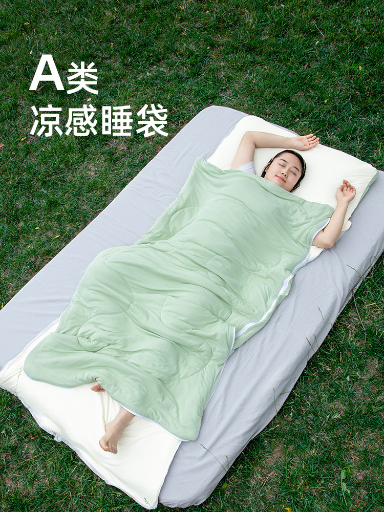 Summer travel sleeping bag for adults