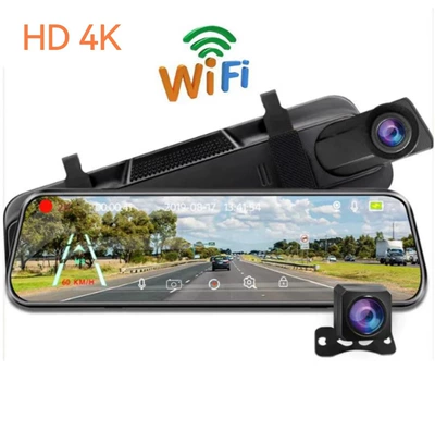 dual recording and rearview camera connected | Driving recorder