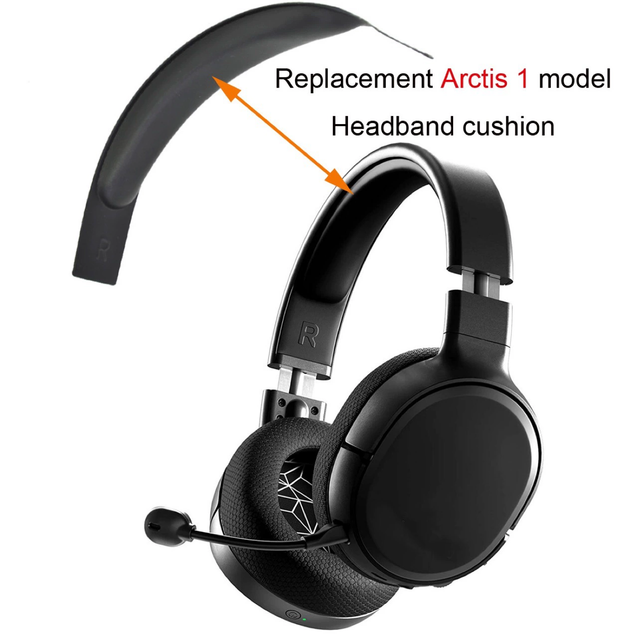 Совместимая гарнитура SteelSeries Sai Rui Bingbing Arctis1 Arctis RawHeadset head beam pad