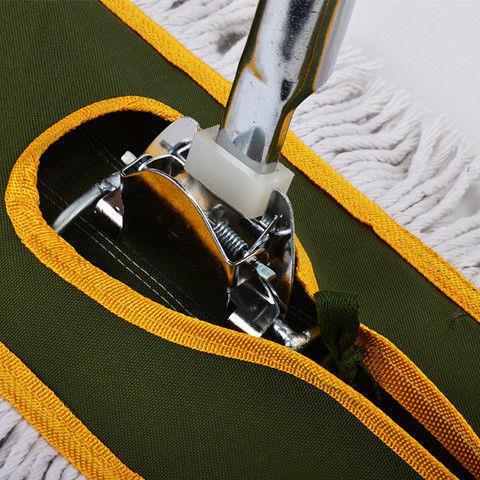 Super thick dust mop flat large mop row mop family Hotel flat push cotton thread mop oil mop dust mop cloth