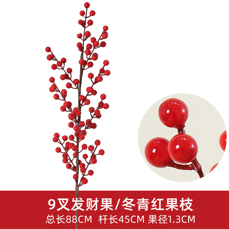 Flores de simulación de oro, flores de oro, hojas de oro, flores de Navidad, hojas de oro, hojas de abeto, hojas de abanico de oro, eucalyptus, flores