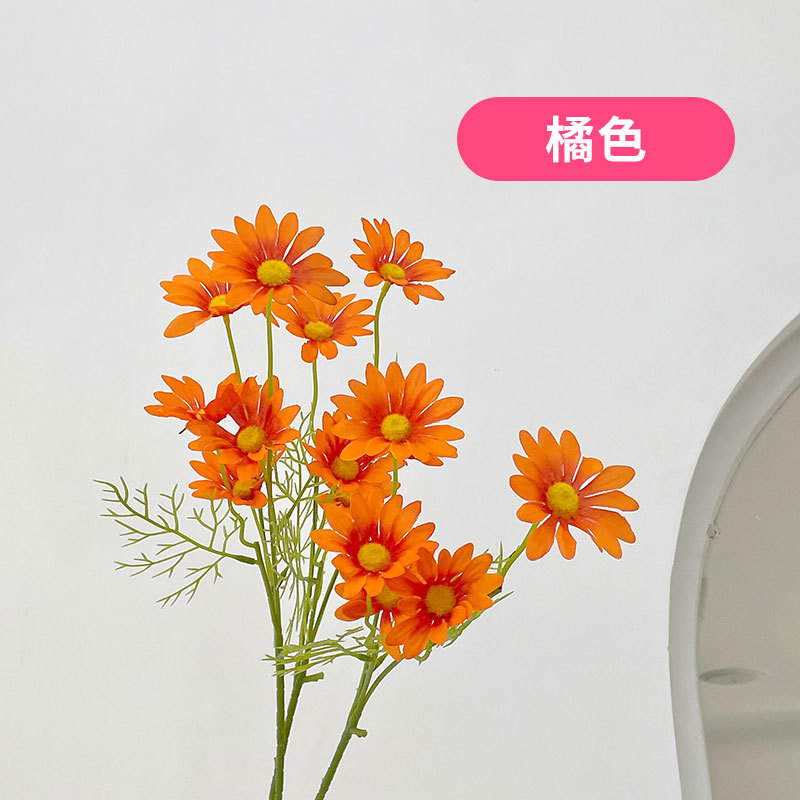 주황색