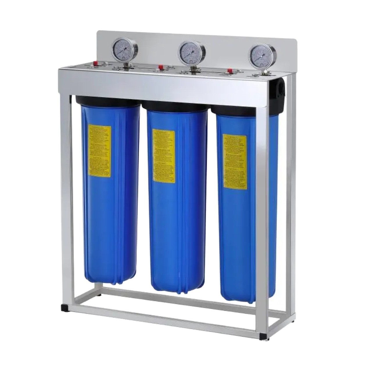 Gran botella de filtro de grasa prefiltro de una sola etapa multicapa de gran flujo espesado a prueba de explosiones filtración de agua del grifo 1020 pulgadas