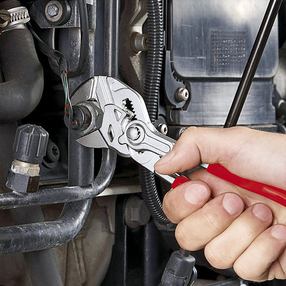 [New Industrial Grade] Plumbing Pipe Wrench Quick Adjustment Anti-skid Pipe Tongs Auto Repair/Industrial Installation