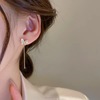 Long fresh universal earrings with tassels, internet celebrity, simple and elegant design