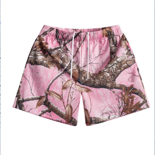 American men's 3D basketball shorts summer new sports fitness running basketball quarter shorts beach men's shorts