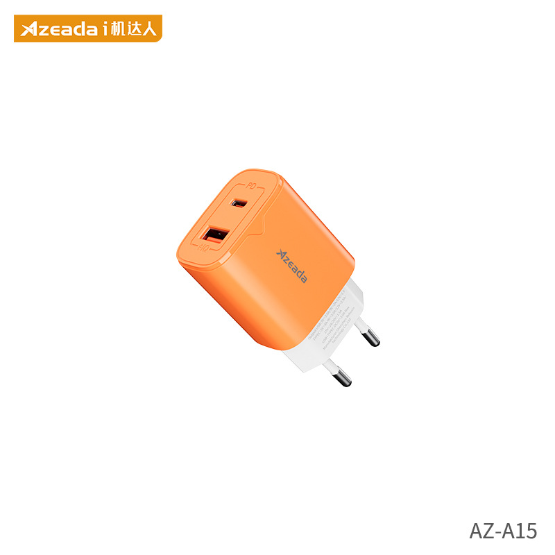 Azeada 65w cargador de nitruro de galio multi-puerto de carga rápida cargador de teléfono móvil portátil PD cargador de viaje cabeza de carga