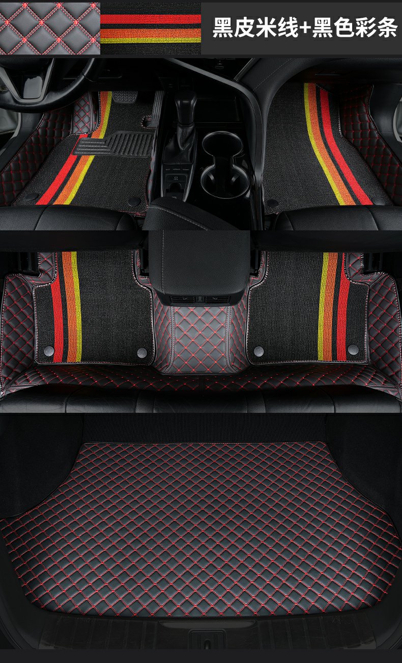 24 models of JAC Ruifeng RF8 car accessories, full-coverage 7-seater driver and passenger side Snowy carpet floor mats
