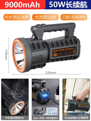 Kang Ming laser flashlight UV fənərlər - km-2709