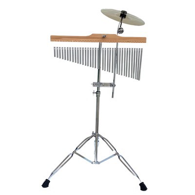 36-tone silver wind chime silver bracket hand cymbal