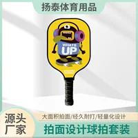 Спорт на открытом воздухе Углеродное волокно Pickleball ракетка Pickleball мяч ракетка набор трансграничных горячих продаж стекловолокна