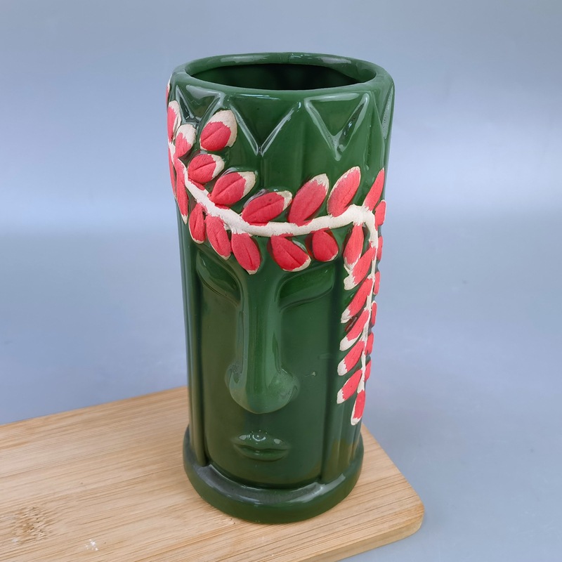 Selección estricta de tazas de bartiki tazas de cóctel hawaianas personales tazas de cerámica tazas de téki tazas de bambú tazas en línea