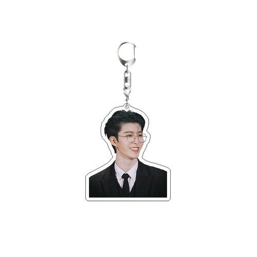 Fan Chengcheng Acrylic Double-Sided Layered School Bag Hook Gift Celebrity Merchandise Fan Gift Birthday Gift Wholesale