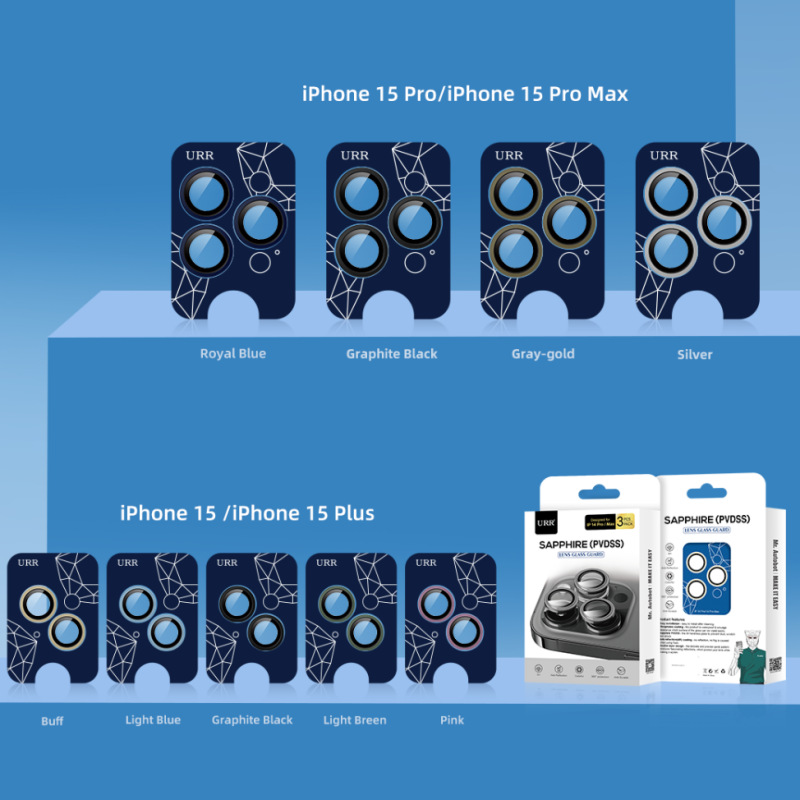 Aplicable a iPhone15Pro Eagle Eye lente película protectora cristal de zafiro iPhone15promaxAR lente