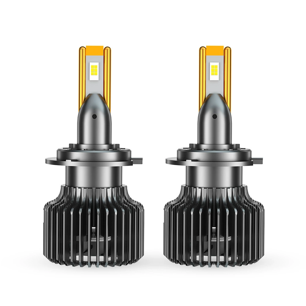 Автомобильные LED фары мощные фары двойная медная труба внешний привод 3570 универсальные модифицированные автомобильные светильники