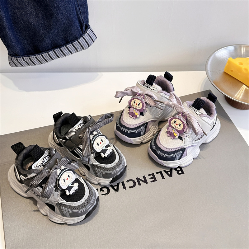婴幼儿时尚学步鞋秋季新款防滑软底舒适百搭轻便老爹鞋婴幼运动鞋|undefined