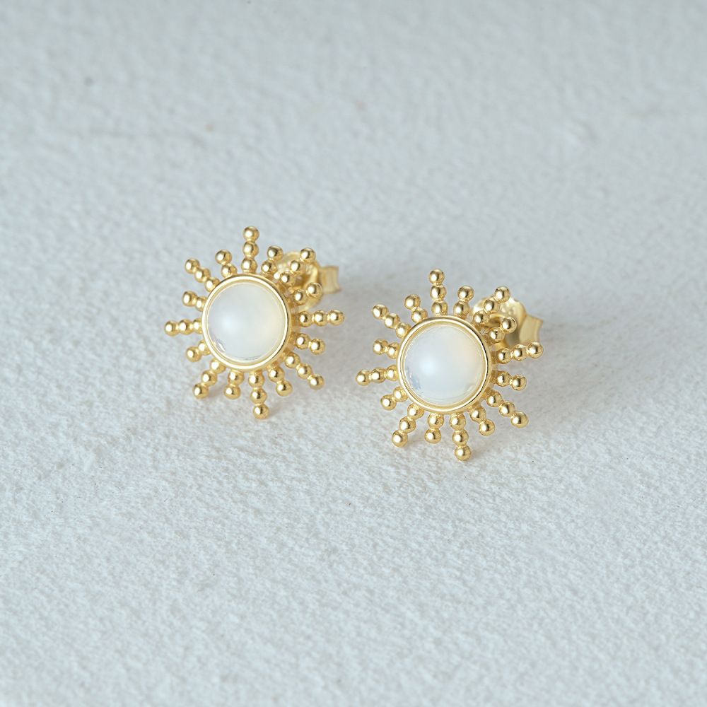 2g Weight Ear Studs Classification 1 Pair Quantity Daily Occasion 925 Sterling Silver Material Geometric Pattern Women's Gender Plating Design Simple Style Style 1 Pair 925 Sterling Silver Geometric Ear Studs 31