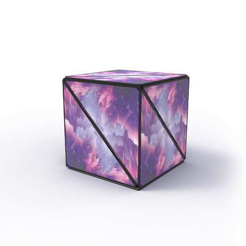 Cross-border educational 3D magnetic three-dimensional and ever-changing geometric magic cube exercise fun decompression toy