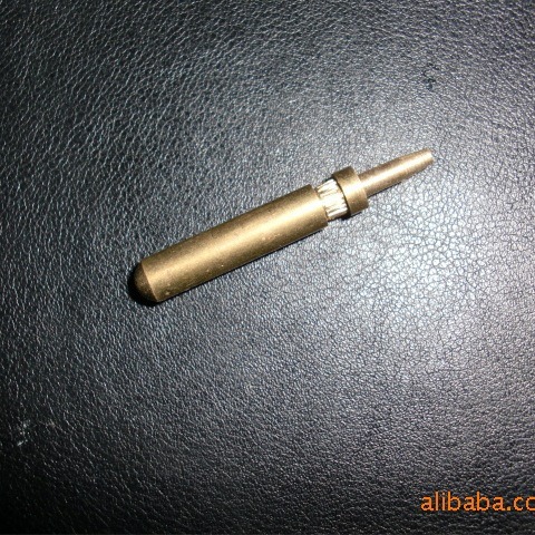 厂家供应VDE4.8插针  批发镀金插针 电子接插件 五金电子插头片