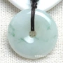 天然冰种玉坠平安扣玉佩