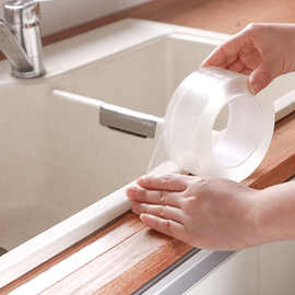 防霉防水胶带厨卫水槽透明厨房门窗亚克力美缝贴马桶贴防水贴