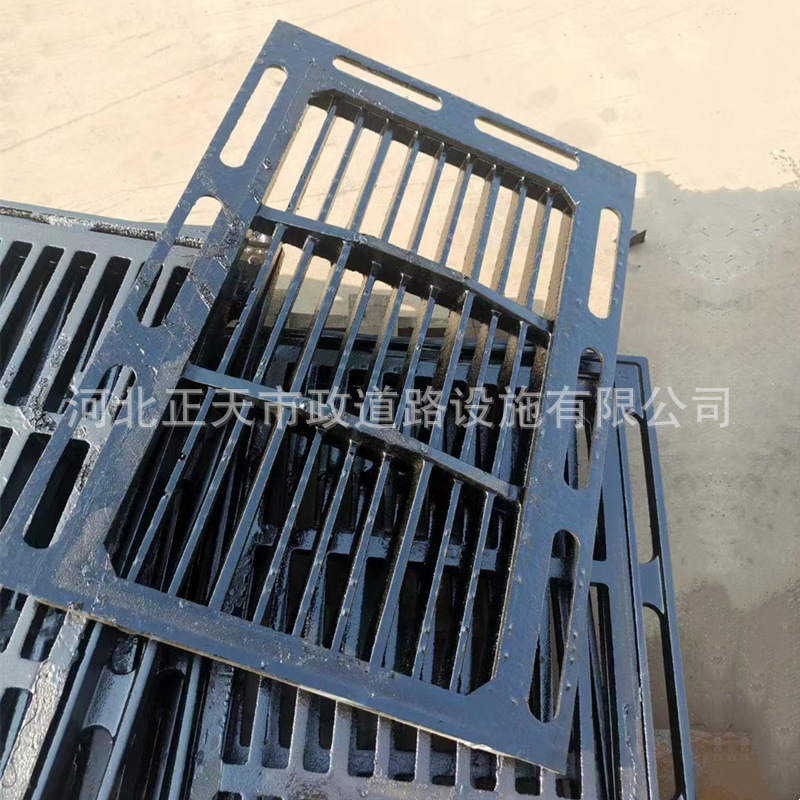 国标铸铁雨水箅子750*450重型D400市政道路球磨雨水口篦子872*572-阿里巴巴