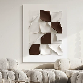 现代装饰画;油画