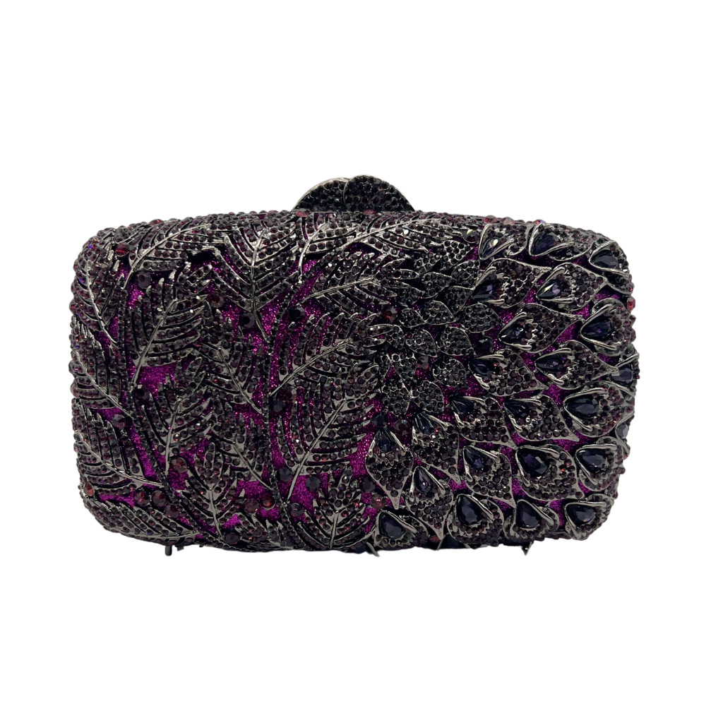 Europa y los Estados Unidos de nuevo coco de diamantes de agua de mano bolsas de banquete de diamantes bolsas de banquete de diamantes Crystal Clutch
