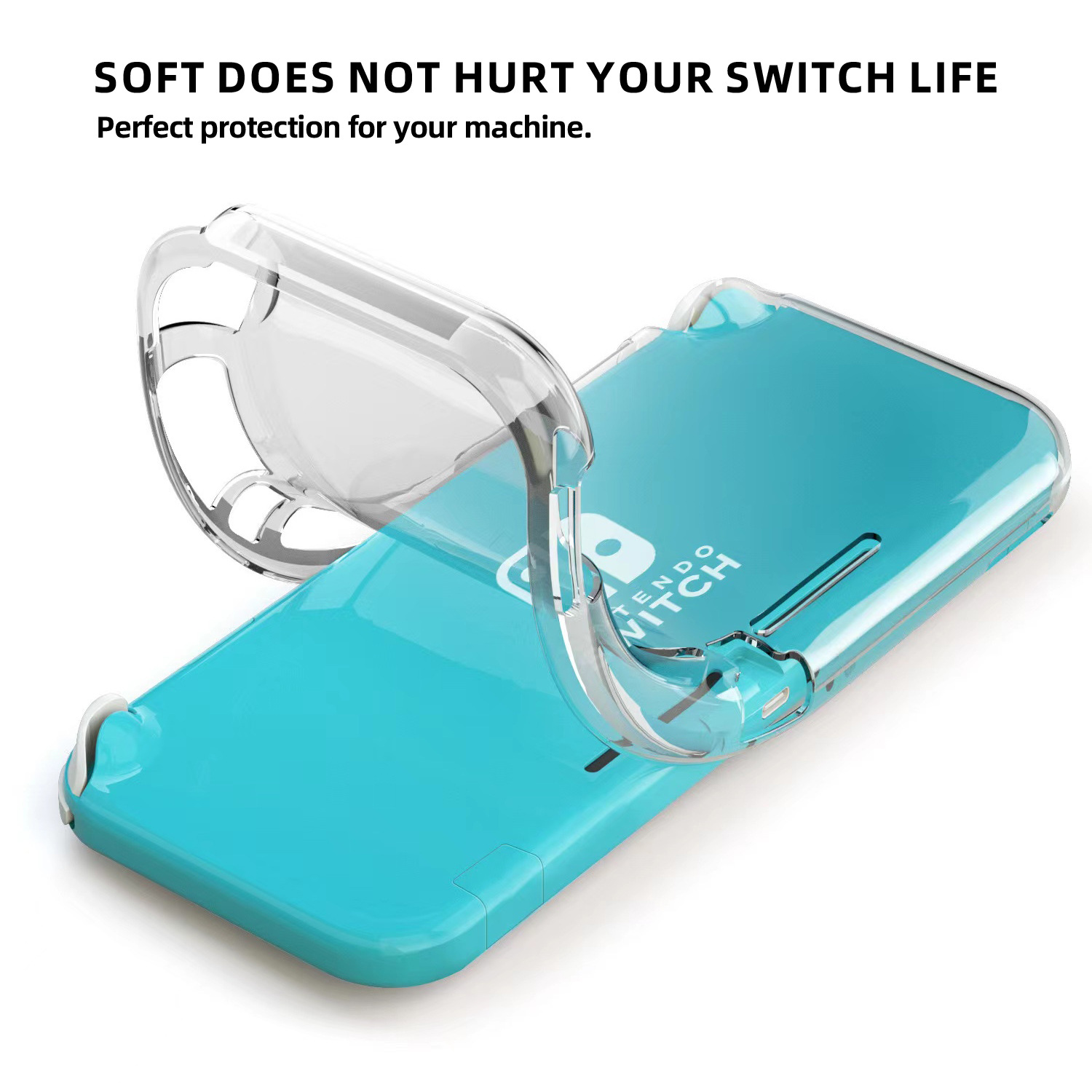 Nintendo Shell protector Switchlite máquina de juego cubierta protectora transparente de mano accesorios soft shell ventas directas de fábrica