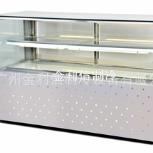 供应日式直角保鲜柜保鲜冷藏制冷设备蛋糕柜面包店设备