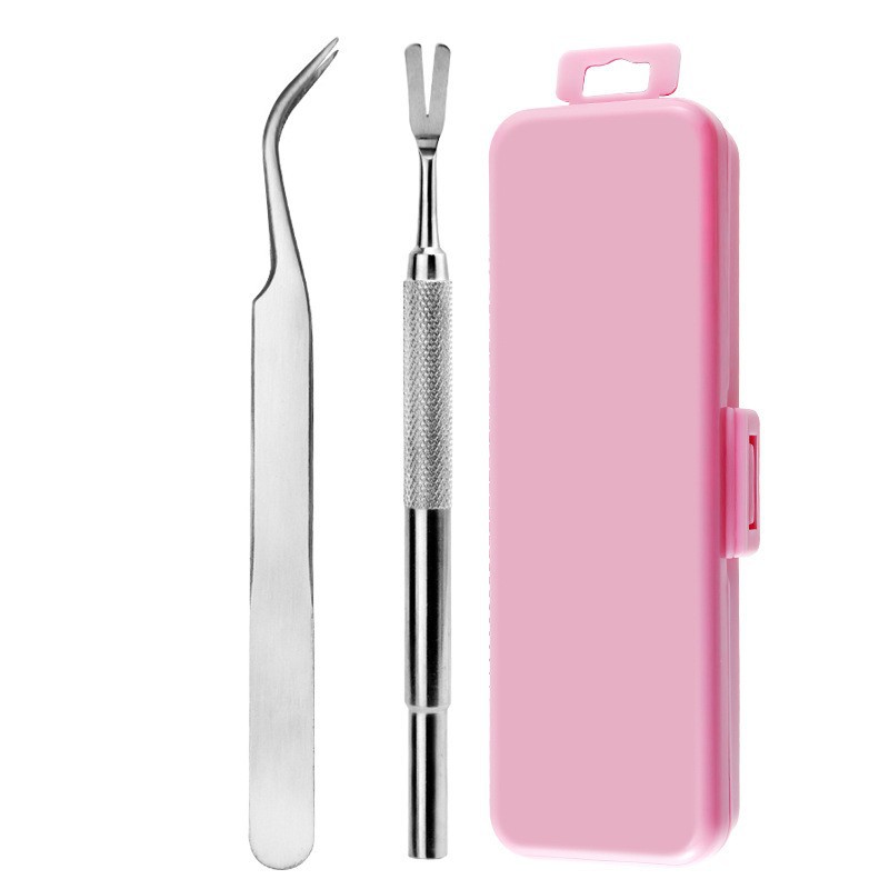 핑크박스-개 이갈이 포크 2종 세트