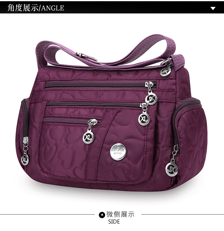 Crossbody bag for women 2025 New style middle-aged women's bag, large capacity single-shoulder mom bag, versatile, casual and fashionable women's bag undefined