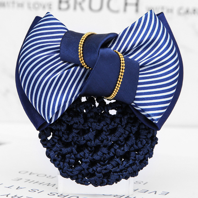 Hotel Attendant Head Flower Korean Telecom Mobile Stewardess Nurse Bank Net Flower Tooling Hair Net Pocket Headwear Hotel Attendant Head Flower Korean Telecom Mobile Stewardess Nurse Bank Net Flower Tooling Hair Net Pocket Headwear