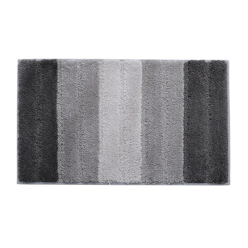 Cross-border European minimalist home carpet color-changing strip mat ultra-fiber strong water-absorbent bathroom mat bedroom living room