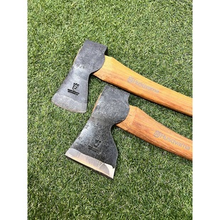 Swedish Imported Husqvarna Woodworking Forest Ax Outdoor Camping Style Hand-Forged Wood Splitting and Logging