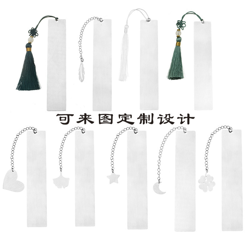 북마크 유럽과 미국의 국경 컬러 인쇄 스테인레스 스틸 북마크 교사의 날 졸업 시즌 추수 감사절 선물 금속 북마크