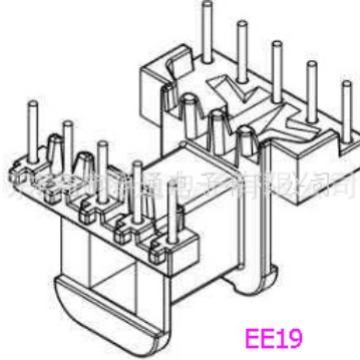 EE19通信骨架高频骨架EE19变压器骨架卧式5+5针