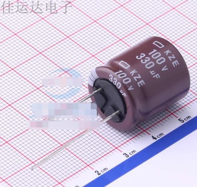 EKZE101ELL331MM20S 规格 330uF 100V 引线型铝电解电容 原装供应