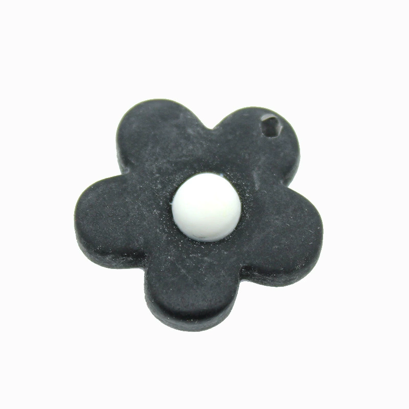 Matte accessories flower-shaped, hair accessory, socks, DIY