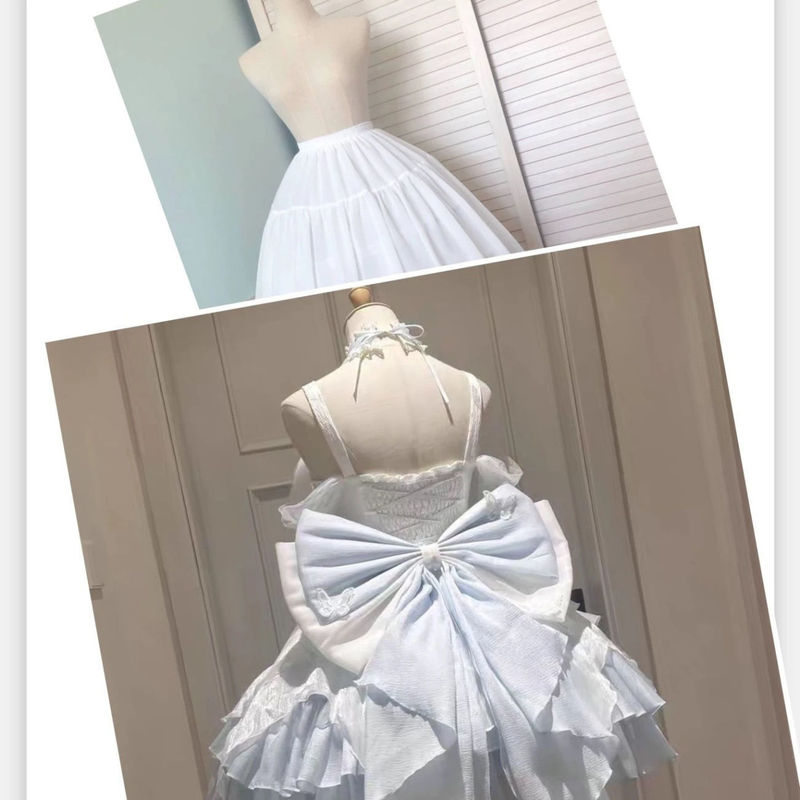 天鹅湖连衣裙千金感纯欲风公主小礼服蓬蓬裙子Lolita裙唯美|undefined