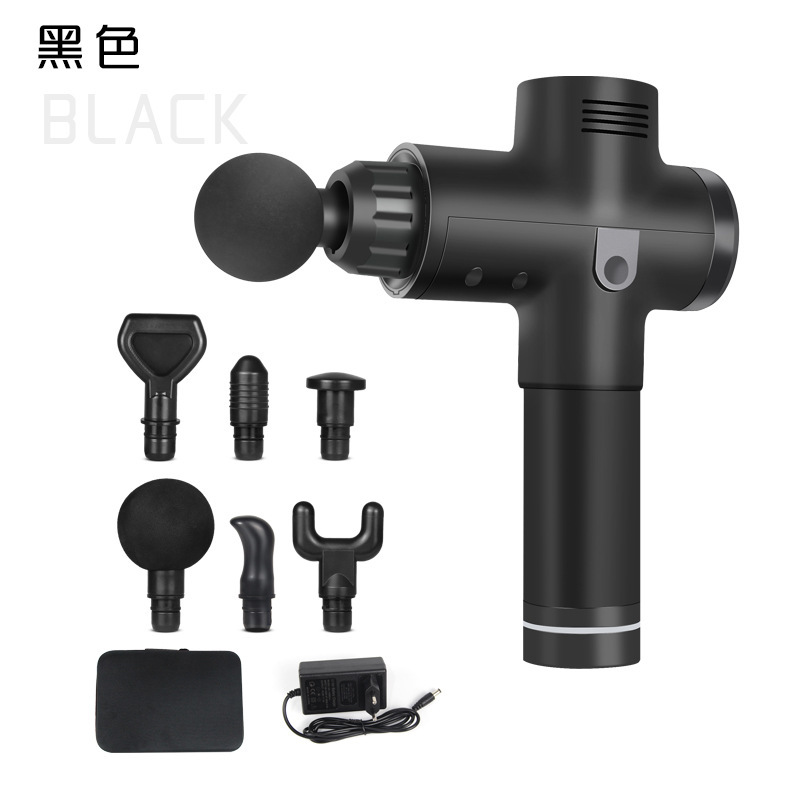 El nuevo fabricante eléctrico fascia pistola masajeador ajuste multi-engranaje músculo fascia agarre masajeador de relajación profunda