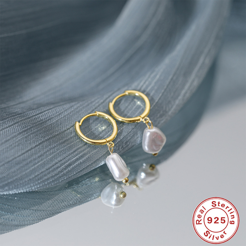 1g Weight 925 Sterling Silver Ear Needle Material 18K Gold Plated Plating Material Drop Earrings Classification 1 Pair Quantity Date, Tea Party Occasion 925 Sterling Silver Material Geometric Pattern All Seasons Season Women's Gender Elegant, Simple Style Style 1 Pair 18K Gold Plated 925 Sterling Silver 925 Sterling Silver Earrings Geometric Drop Earrings 66
